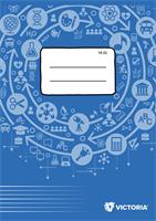 Exercise book, A5, lined, 32 sheets, 1. class, VICTORIA PAPER 